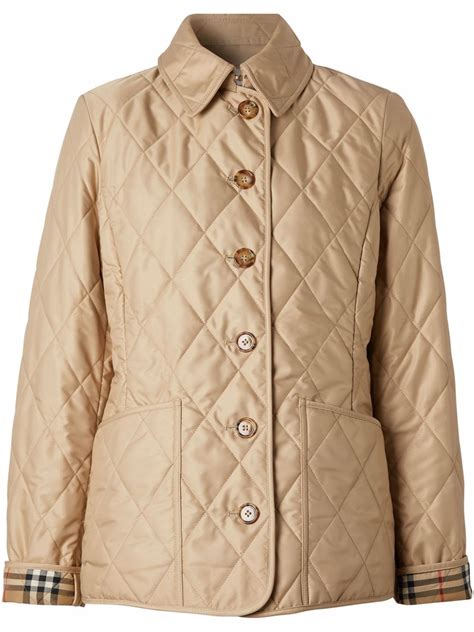 burberry quilted jacket button up|burberry quilted jacket outlet.